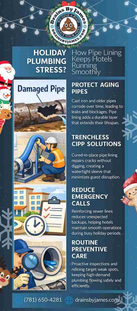 Holiday Plumbing Stress? How Pipe Lining Keeps Hotels Running Smoothly